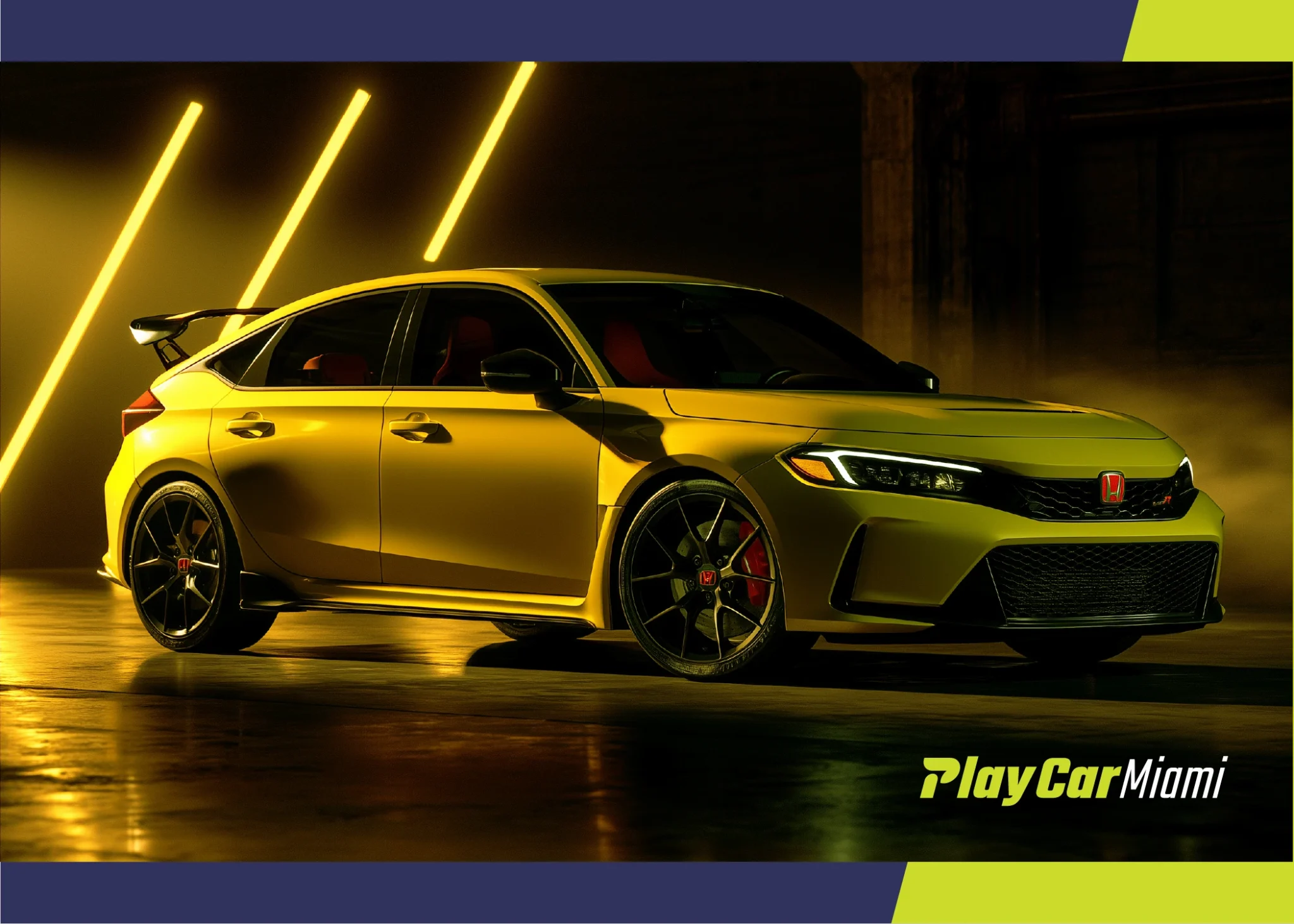 Play Car Miami Poster
