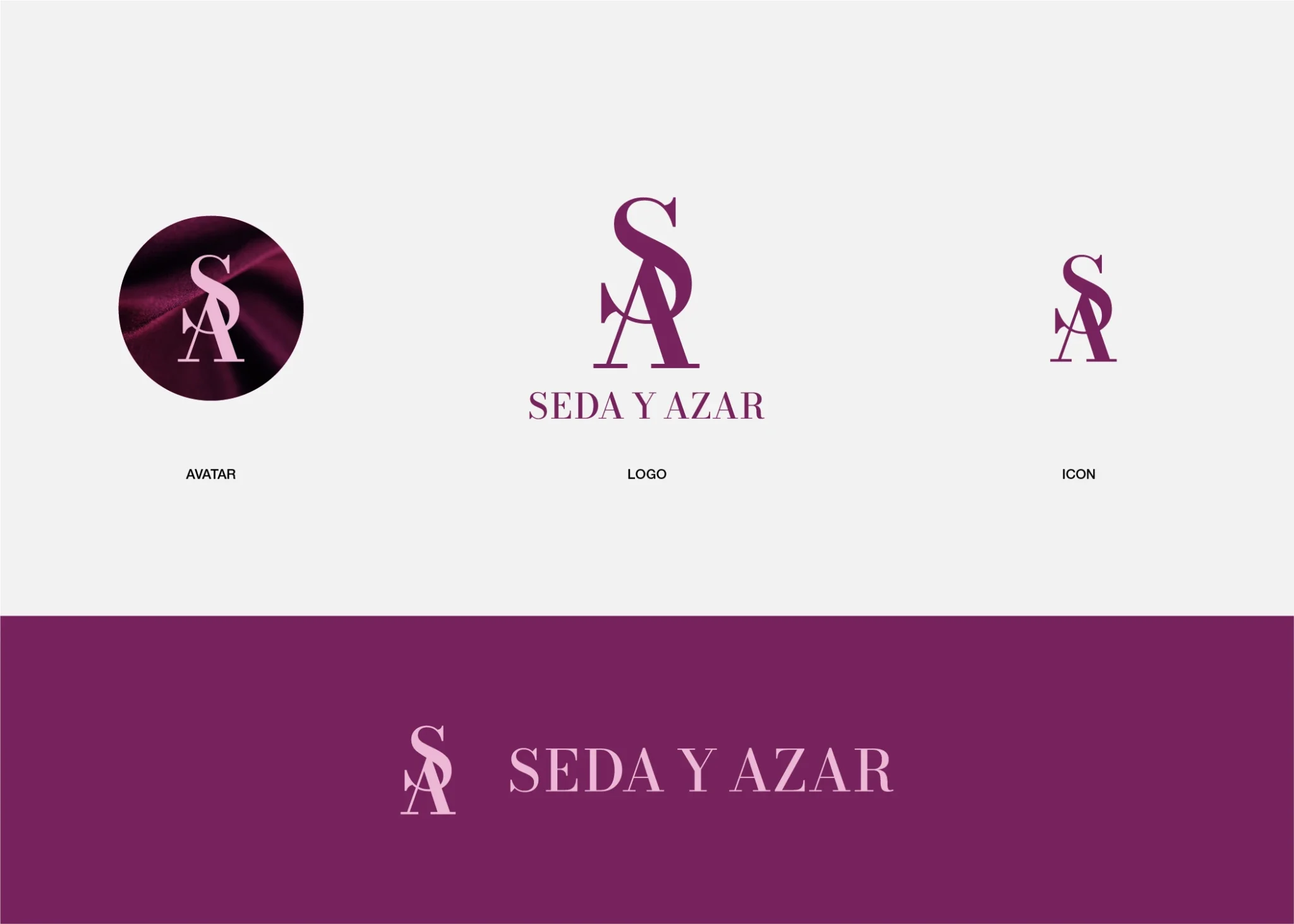 Seda y Azar Logo Samples